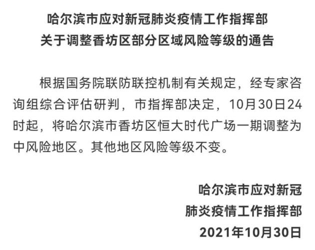 哈尔滨疫情最新数据全解析
