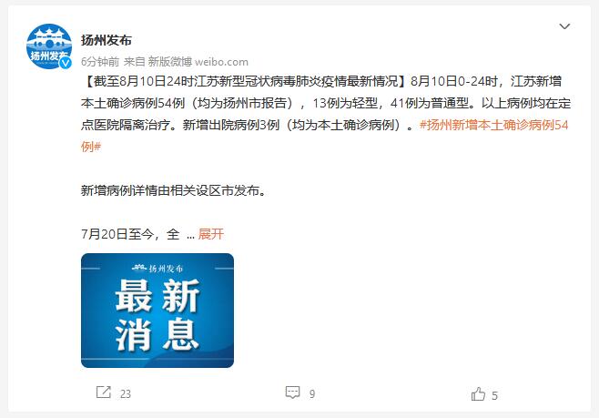 扬州疫情最新累计确诊数据全解析