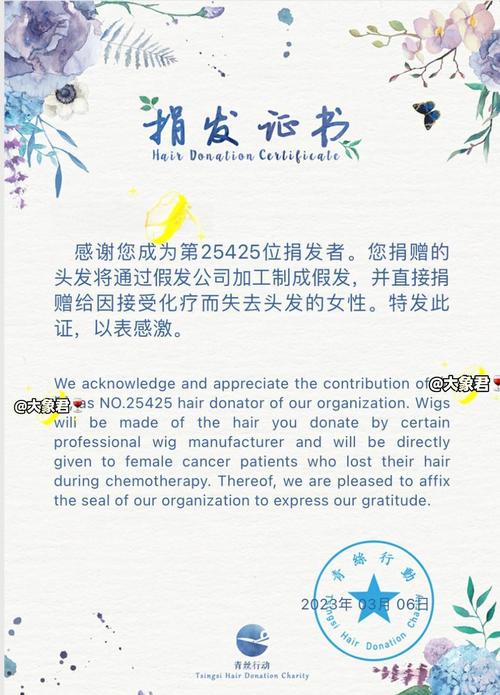 头发捐赠：传递爱心与温暖，深入探讨其意义与价值