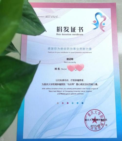 爱心善举：头发捐赠对癌症等脱发患者意义重大