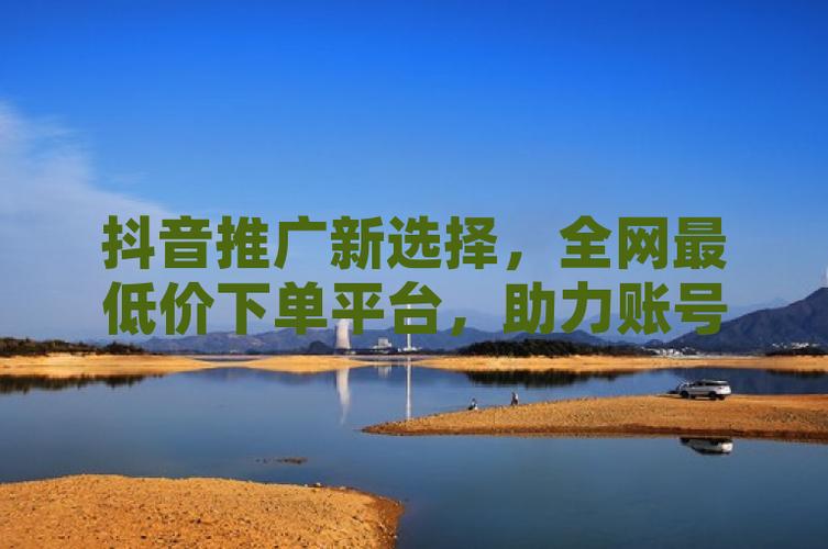 全网最低价！抖音业务新标杆引领行业性价比革命
